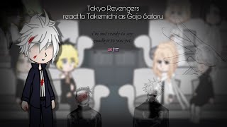 Tokyo revengers react to Takemichi as Gojo Satoru  AU   trampjjk [upl. by Castle838]