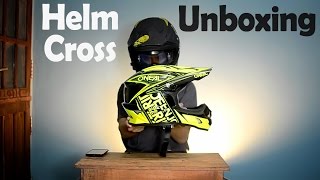 Unboxing Helm Cross  Oneal  Indonesia 33 MotoVlog [upl. by Etsirhc469]