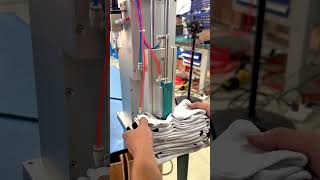 Tagging® Sock tagging machine Glue needle machine [upl. by Lynnelle542]