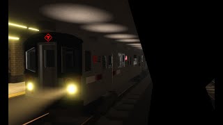 Roblox REVTA IRT Automated Metro 7 as R188 [upl. by Lebezej759]