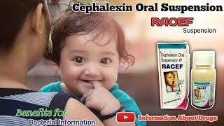 Cephalexin Oral Suspension  Cephalexin Suspension Use in Bengali  Racef Suspension details [upl. by Humble]