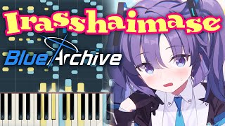 【ブルーアーカイブ】IrasshaimaseショップBGM  Piano Cover【ブルアカBlue Archive】 [upl. by Udale]