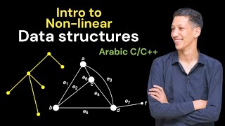 Intro to Nonlinear data structures  Arabic [upl. by Triny]