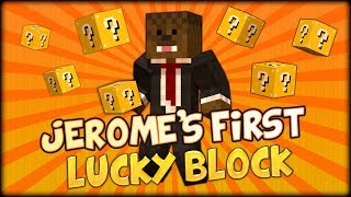 ASFJerome First Lucky Block Minecraft Mods  Lucky Block Mod w BajanCanadian Simon and JeromeASF [upl. by Amrita]