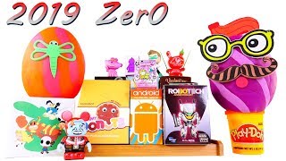 2019 NEW Play Doh Surprise Eggs DCTC ZerO Opening Blind Boxes Toys Videos [upl. by Yecaw]