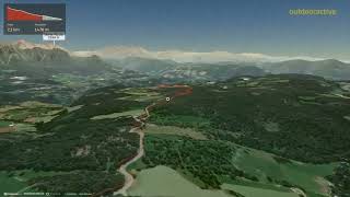 Rittner Horn  Klobenstein ∆ hiking trails ∆ 3dtrailcomitaly [upl. by Maddis]