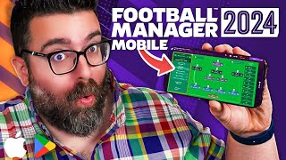 Football Manager 2024 Mobile  First Look amp Review of FM24 Mobile  FMM24 on Netflix [upl. by Eekaz809]