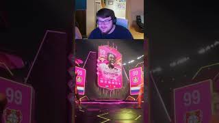 I PACKED 2x 99 FUTTIES CARDS in 1 PACK 🤯 shorts [upl. by Haneen]