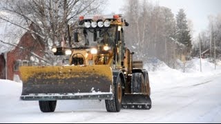 Cat 140M Grader with Mählers Sideplow [upl. by Nitneuq]