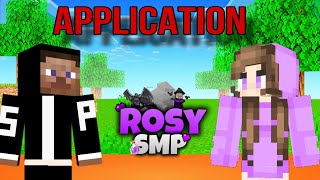 Rosy smp funny roast and application rosygamerz BeatPlayz [upl. by Slohcin]