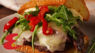 The Only Steak Sandwich Recipe Youll Ever Need  Esquire  Krups [upl. by Aidin]