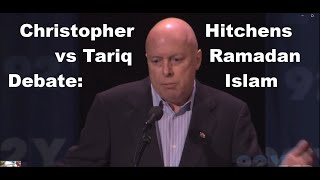 Christopher Hitchens vs Tariq Ramadan  Debate Islam is a Religion of Peace zombicatproductions [upl. by Selassie]