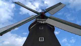 Windmühle quotSventanaquot in Ascheberg in Betrieb [upl. by Druci]