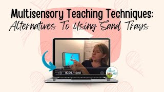 Multisensory Teaching Techniques Alternatives To Using Sand Trays  The Literacy Nest [upl. by Ahsiekal]