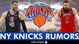 New York Knicks Rumors on Ivica Zubac amp Jonas Valanciunas [upl. by Acemaj]