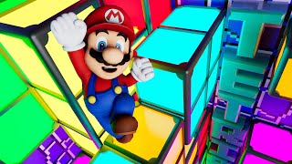 Super Mario is Breaking Out of the Tetris [upl. by Darlleen]