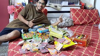 crackers stash 3 worth 5000 daata fireworks coronation fireworks diwalistash stashes diwali [upl. by Debo]