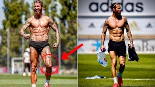 Sergio Ramos Workout Team Training and More [upl. by Flodur]