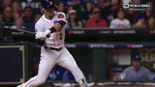 Alex Bregman MLB slow motion instant replay baseball swing 17 HR OS away pull side [upl. by Slaughter]