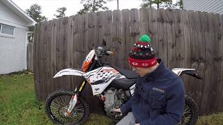 2007 KTM 450 SXF Start Up Problem fixed [upl. by Luella]