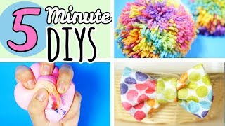 5 Minute Crafts To Do When Youre Bored  Easy DIYS [upl. by Birdie405]