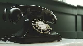 Classic Landline Telephone Ringing  1 Hour Loop [upl. by Airetnahs]