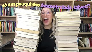 TODAS AS SÉRIES DE LIVROS QUE ESTÃO ENCALHADAS NA MINHA ESTANTE  Travessa do Livro [upl. by Islek862]