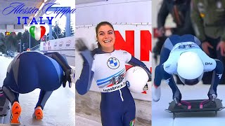 Alessia Crippa Italian Skeleton Racer 2🔥 [upl. by Nniuqal]