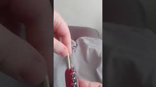 I just realised my pocket knife has a toothpick and Pliers [upl. by Danell]