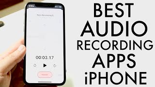 Best Audio Recording Apps On iPhone 2022 [upl. by Valda]