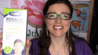 ProVent Rosacea Moisturizing Cream Review not sponsored  Rosy JulieBC [upl. by Frodi]