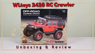 WLtoys 2428 RC Crawler  RC Jeep  Unboxing amp Review [upl. by Nilrem342]