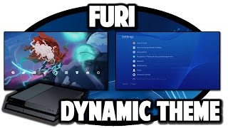 PS4 THEMES Furi Official Dynamic Theme Video in 60FPS [upl. by Lekkim448]