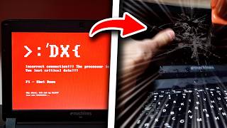 My Laptop Went Crazy and I Destroyed It Windows 8 kill screen [upl. by Harat333]