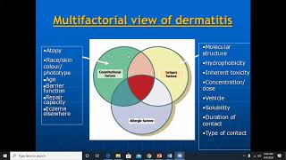 Lecture34 Irritant Contact Dermatitis Rooks chapter 129 [upl. by Dympha693]