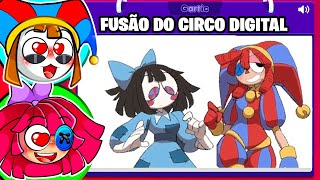 Pomni fez uma FUSÃO do Circo Digital no Gartic Phone [upl. by Maurise]