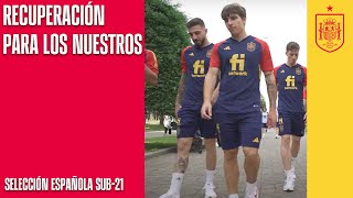 Tarde de recuperación para los jugadores de la Selección  🔴 SEFUTBOL [upl. by Cheffetz]