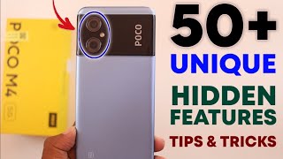 Poco M4 5G Tips and Tricks  Poco M4 5G Top 50 Hidden Features in Hindi [upl. by Assecnirp]