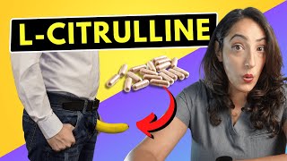 Can LCitrulline Be the GameChanging Solution for Erectile Dysfunction Urologist Explains [upl. by Leuqram]