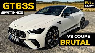 Mercedes AMG GT 63 S E Performance  Hybrid Panamera Killer FULL Drive Review BRUTAL Sound [upl. by Rosdniw]