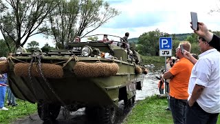 Amphib Car Tour zum Zylinderhaus in BernkastelKues 08082023 [upl. by Ynattib]