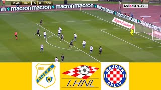 Hnk Rijeka vs Hajduk Split Live Score l HNL 2024  Full Match Streaming [upl. by Matless]