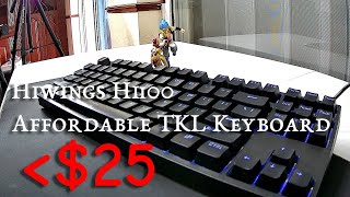 Unboxing EP26 HIWINGS HI100 80 TKL Keyboard for less than 20 [upl. by Htrag]