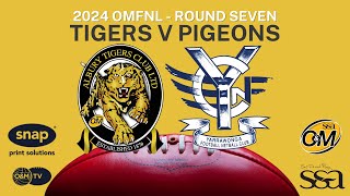 2024 R7 Tigers v Pigeons [upl. by Yzzik]