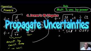 IB Physics Propagating Uncertainties [upl. by Adine398]