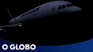 Videográfico relembre a queda do avião da Air France no Atlântico [upl. by Attenauq]