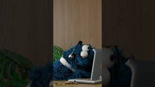 Cookie Monsters Working Lunch sesamestreet [upl. by Obadiah]