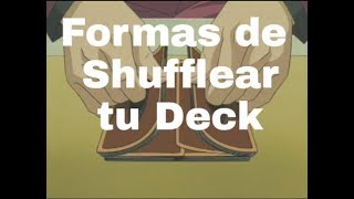 Formas de Mezclar tus Cartas para cuidar los protectores [upl. by Hsu968]