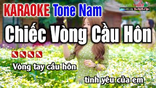 Chiếc Vòng Cầu Hôn Karaoke 2021 Tone Nam  Karaoke Vòng Tay Cầu Hôn Nhạc Sống Thanh Ngân [upl. by Tolland]