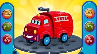 Feuerwehrwagen  AutowaschVideo  Deutsch Kinderlieder  Fire Truck  Kids Channel Deutschland [upl. by Onaicul795]